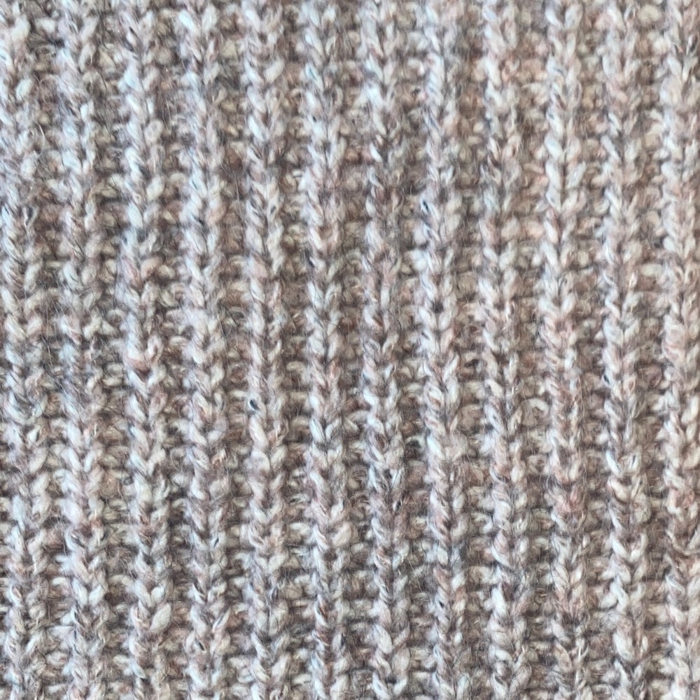 Abercrombie & Fitch Blush Ribbed Turtleneck Sweater - Picture 3 of 6